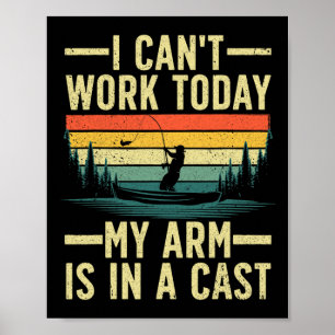 För manar fiske: Fiskare, fiskare, Arm Cast Fis Poster