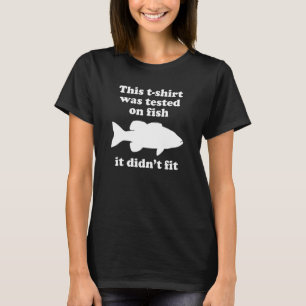 För manar fiskpojkar eller flickor, sarkastisk t shirt