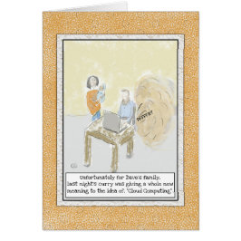 För manar födelsedagskort från första Tecknaden Hälsningskort