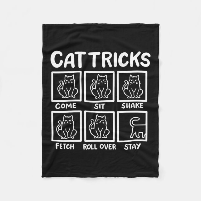 För manar för Cat Tricks, Lover Lover Fleecefilt (Framsidan)