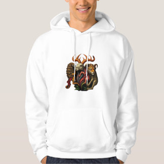 För manar för  för  djurfotströja hoodie