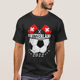 För manar för Schweiz fotbollslag T Shirt