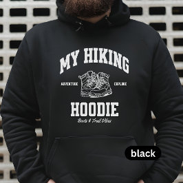 För manar, gåva till klättrar,campinglov hoodie