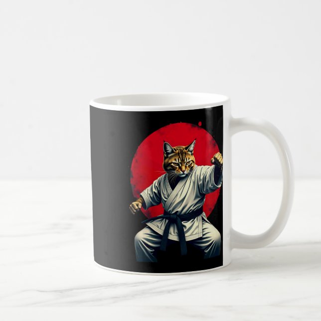 För manar japanska martialkonsten Judo Karate Kvin Kaffemugg (Höger)