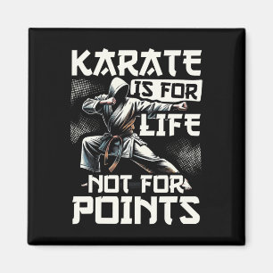 För manar judo - Karate är inte för livet Magnet