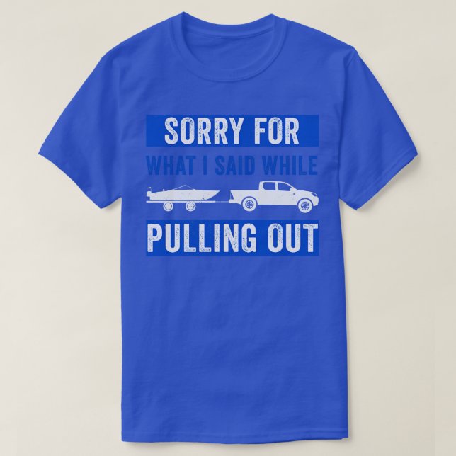 För manar kapten Boat Pulling T Shirt (Design framsida)