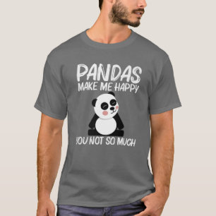 För manar kvinnoblästerbjörn i Panda Design T Shirt