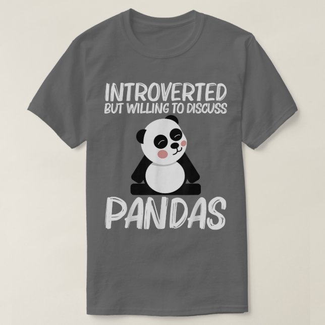 För manar kvinnoblästerbjörn i Panda Design T Shirt (Design framsida)