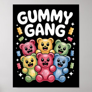 För manar  kvinnogummi B Poster