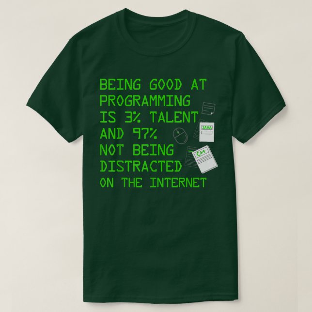 För manar kvinnokodsprogram t shirt (Design framsida)