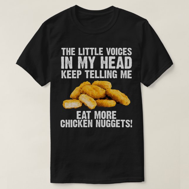För manar kvinnonuggets,  kvinnonuggets L T Shirt (Design framsida)