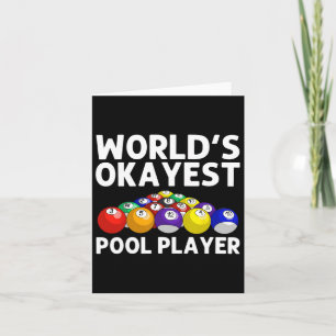 För manar kvinnor Billiard Älskare P Kort
