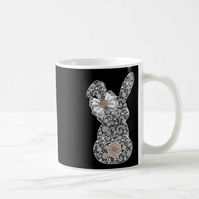 För manar  kvinnor boys flickor Bards i glad påsk Kaffemugg (Höger)