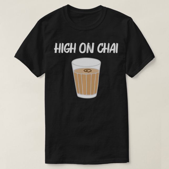 För manar kvinnor Desi Chai Latt T Shirt (Design framsida)