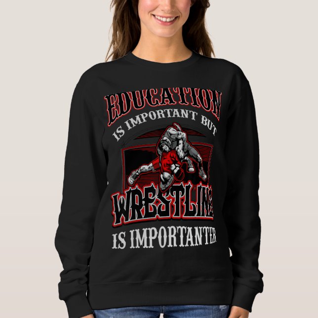För manar kvinnor Grappling Freestyle Wrestl T Shirt (Framsida)