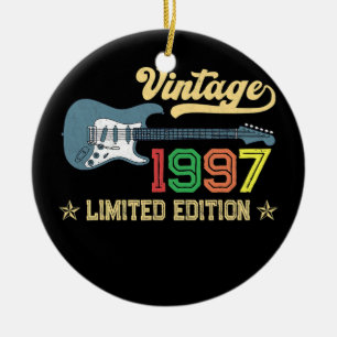 för manar kvinnor Guitar Älskare Julgransprydnad Keramik