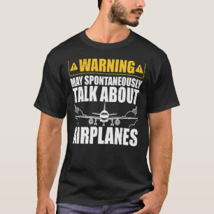 För manar kvinnor i bästa flygplan Pilot Aviation  T Shirt