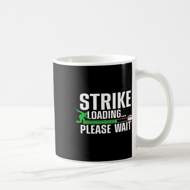 För manar kvinnor i Bowling Lo Kaffemugg (Höger)