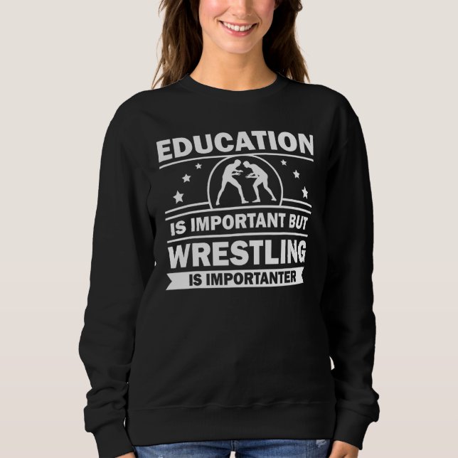 För manar kvinnor i brottning Grappling Freestyle T Shirt (Framsida)