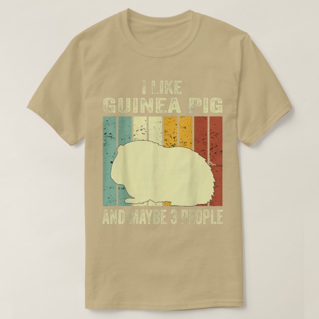 För manar kvinnor i Gris Guinea T Shirt (Design framsida)