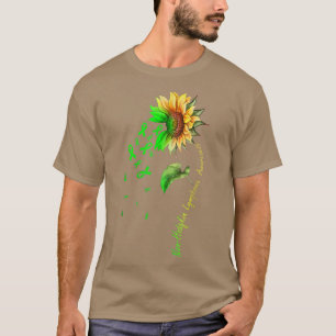 För manar kvinnor i nonHodgkin Lymphoma Solros T Shirt