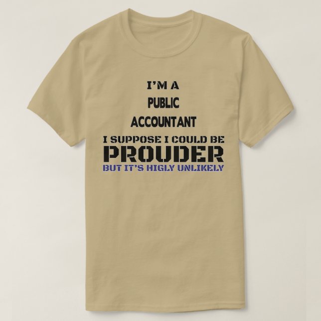 För manar kvinnor i offentlig redovisning t shirt (Design framsida)