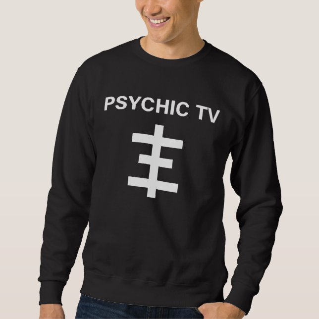 För manar kvinnor i Psychics Tv Lång Ärmad Tröja (Framsida)
