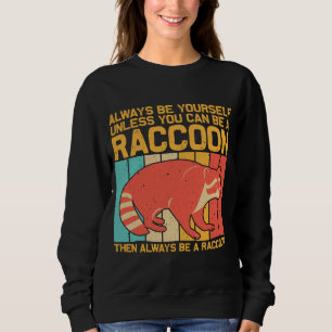 För manar  kvinnor i Raccoon Lo T Shirt