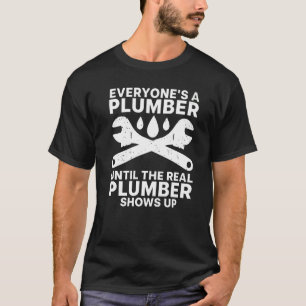 För manar kvinnor i rörmokare Pipefitter Steamfit T Shirt