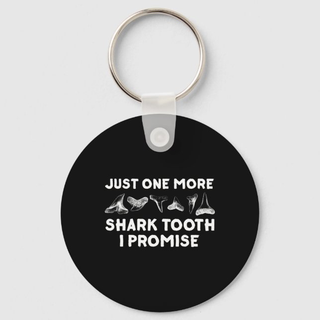 För manar Kvinnor i Shark Teeth Nyckelring (Framsida)