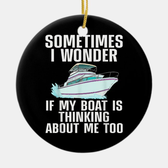 För manar kvinnor i sjöfartsbåtar Bo Julgransprydnad Keramik (Framsidan)