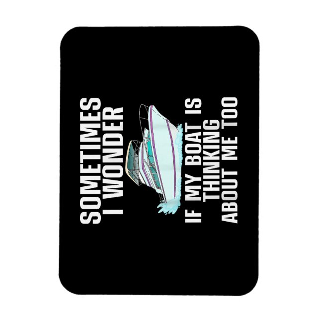 För manar kvinnor i sjöfartsbåtar Bo Magnet (Vertikal)