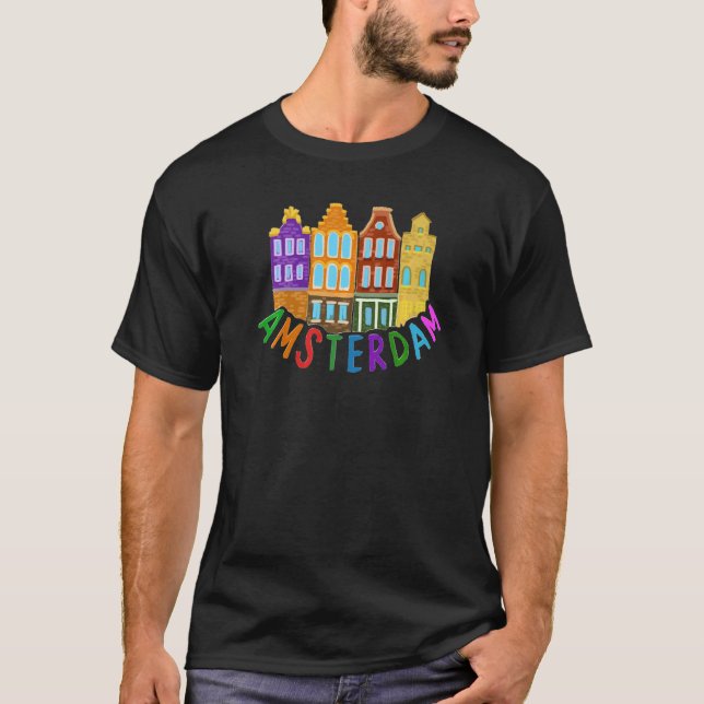 För manar kvinnor i stadsdelen Nederländerna, souv T Shirt (Framsida)