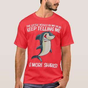För manar Kvinnor i vit haj Älskare T Shirt