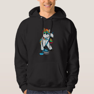 För manar kvinnor med klämmande klämmor hoodie