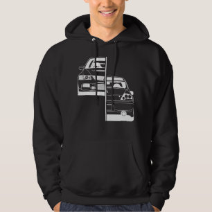 För manar kvinnor Mitsubishi Lancer Evo 9 Best Shi Hoodie