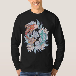För manar kvinnor och barn i Ying & Yang Stil T Shirt