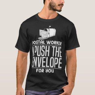 För manar kvinnor - postarbetare t shirt