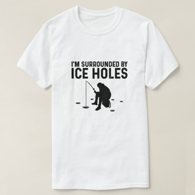 För manar Kvinnor Snö Hål Fi T Shirt (Design framsida)