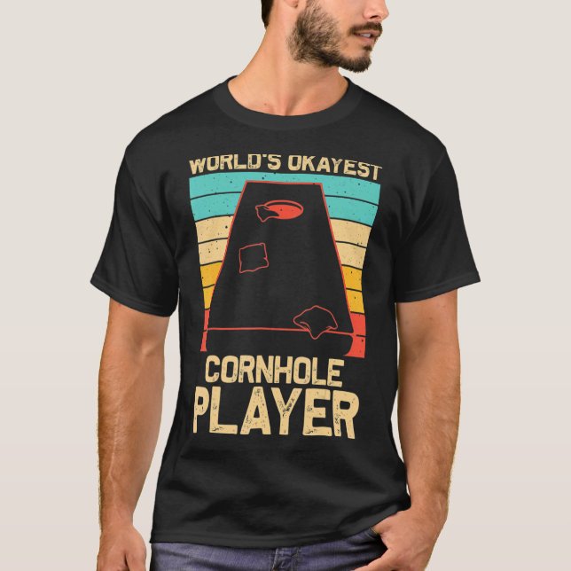 För manar kvinnor spelar in  spelspelare i Bean Ba T Shirt (Framsida)