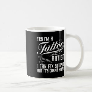 För manar kvinnor Tattoer Tat Kaffemugg