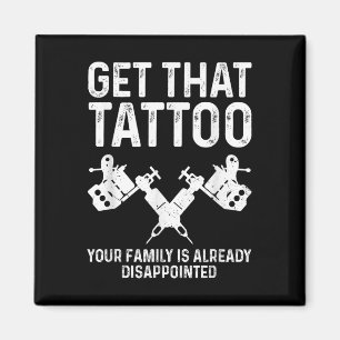 För manar kvinnor Tattoer Tat Magnet