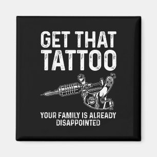 För manar kvinnor Tattoer Tat Magnet