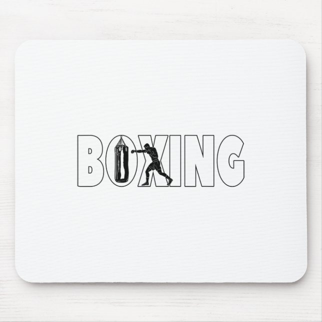 För manar lådor för Boxing Sandbag Musmatta (Framsidan)
