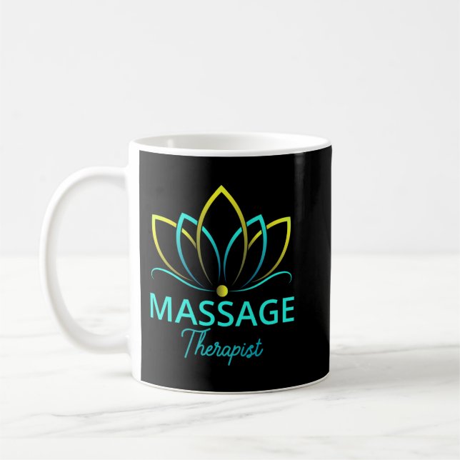 För manar massageterapi för massage av kvinnor kaffemugg (Vänster)