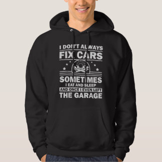 För manar motorvagn för bilmekanik hoodie