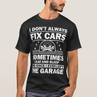 För manar motorvagn för bilmekanik t shirt
