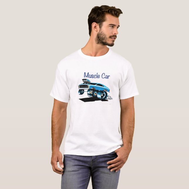 För manar muskelbilTshirt Tee Shirt (Hel framsida)