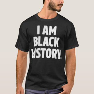 För manar och amerikansk svart historia t shirt