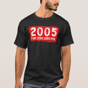 För manar och kvinnliga födelsetalet 2005 i Fantas T Shirt